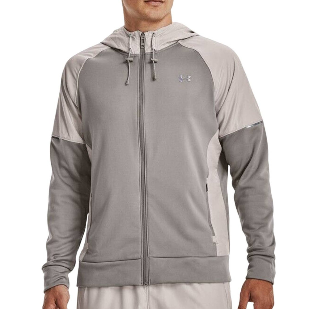 Under Armour Adulto  UA Jacket men's training storm Full Zip Hoodie, Gray, Sz M